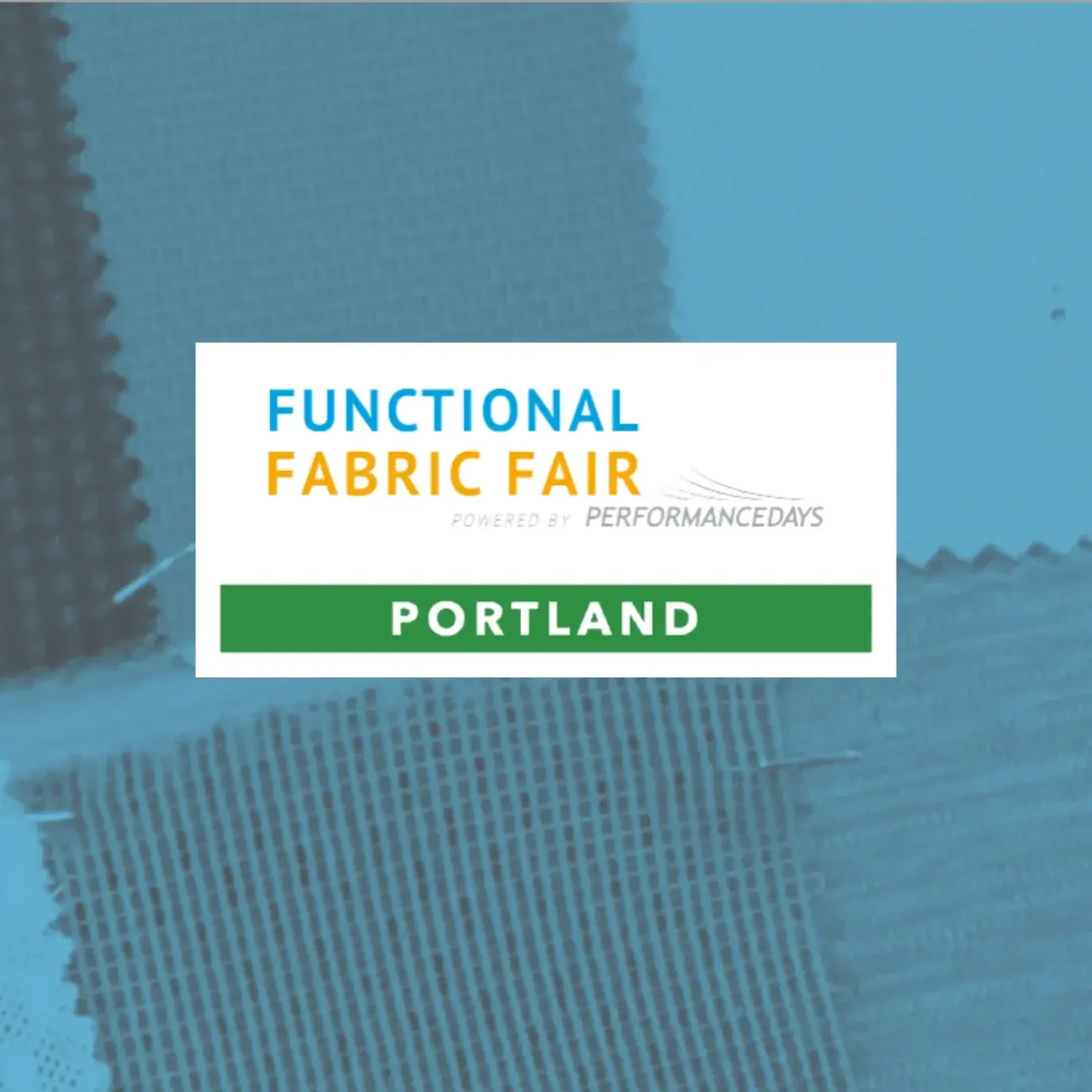 Functional Fabric Fair Portland November 11 12 13 2025 mobile 1