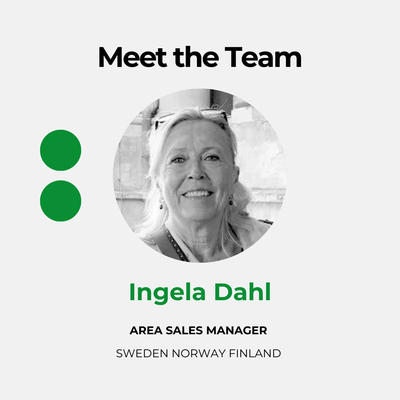 Key visuals Meet the team Ingela Dahl Mobile Square 440px X