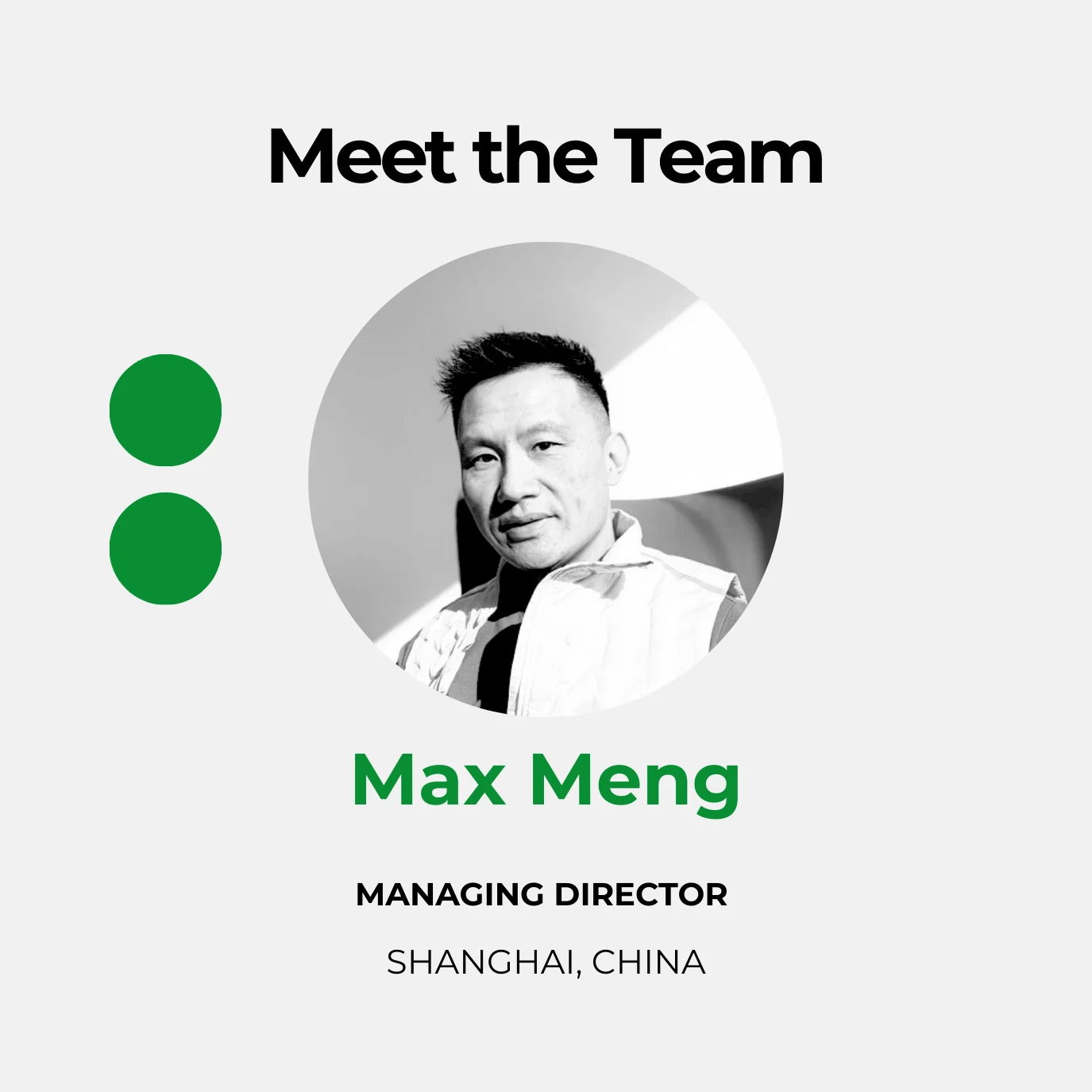 Meet the Team Max Meng mobile